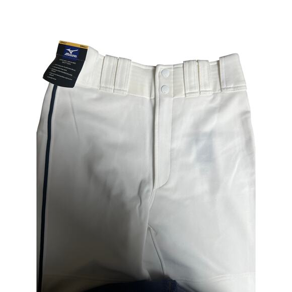 NWT Mizuno Adult BB White Pants S Baseball and Softball Bottoms - Picture 3 of 8